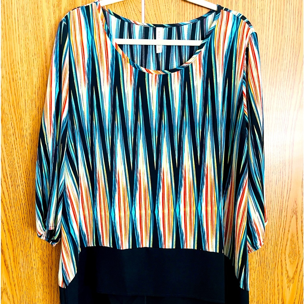 HUALAN Multi colored Blouse